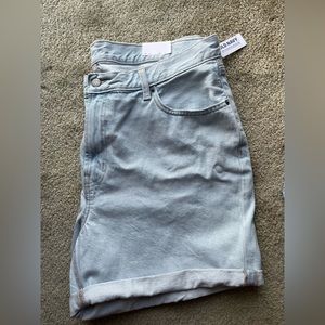 Old Navy size 16 slouchy straight high rise jean shorts